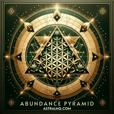 The Abundance Pyramid track representing prosperity mindset