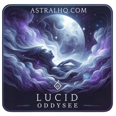Lucid Oddysee track cover for dream exploration